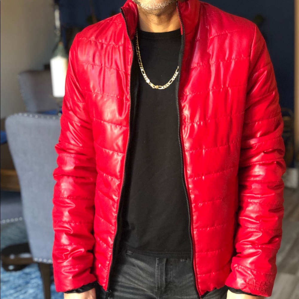Aeropostale Red Puffer Jacket